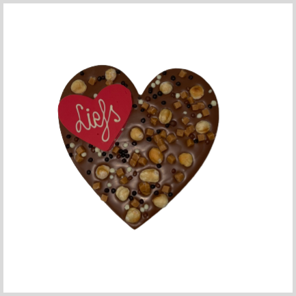 Hart - Liefs met Decoratie