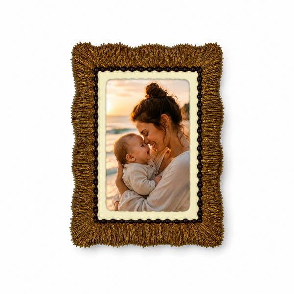Chocolade Fotolijst met Eigen Foto A5
