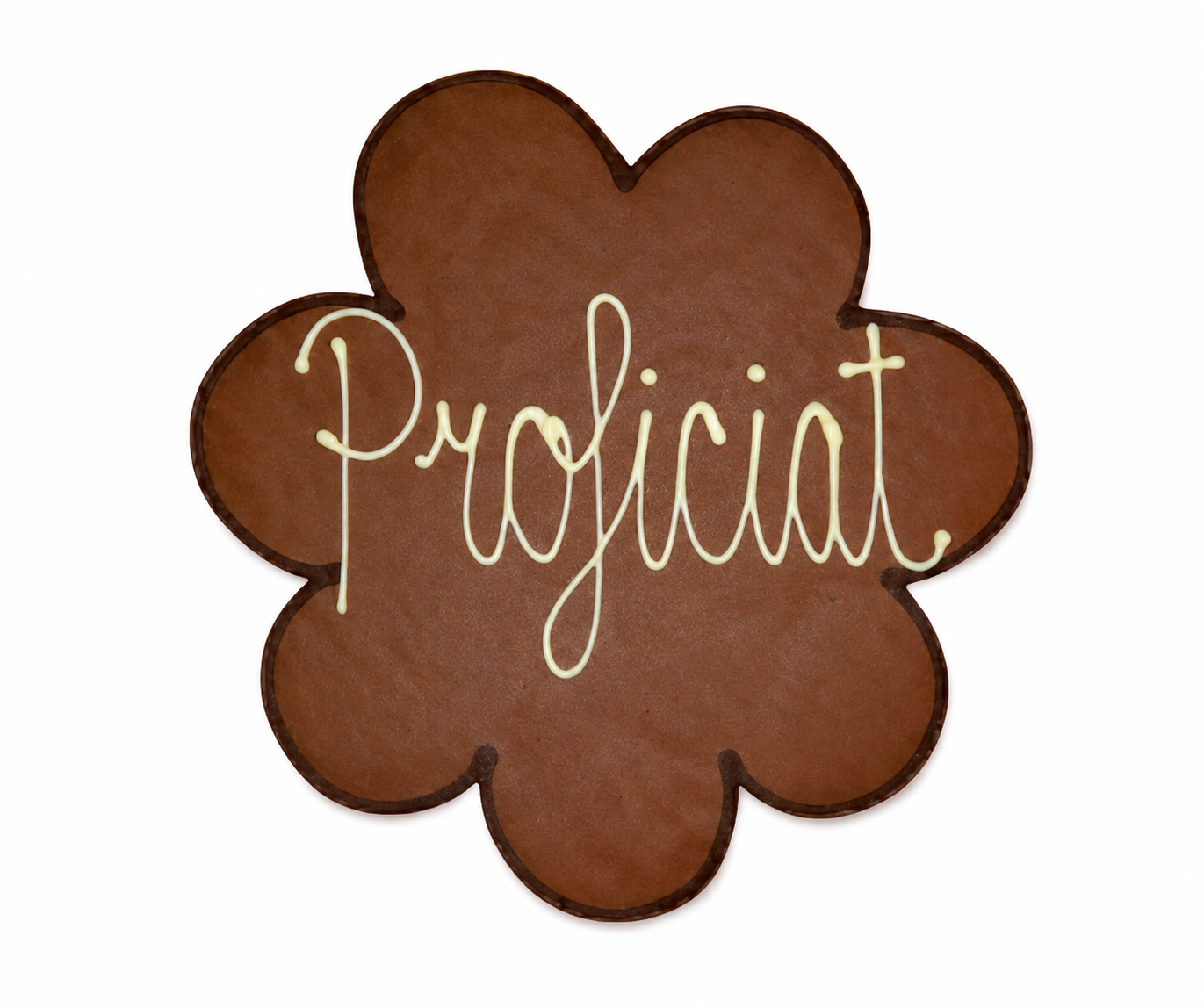 Chocolade Bloem Proficiat