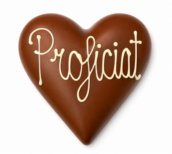 Hol Chocolade Hart Proficiat