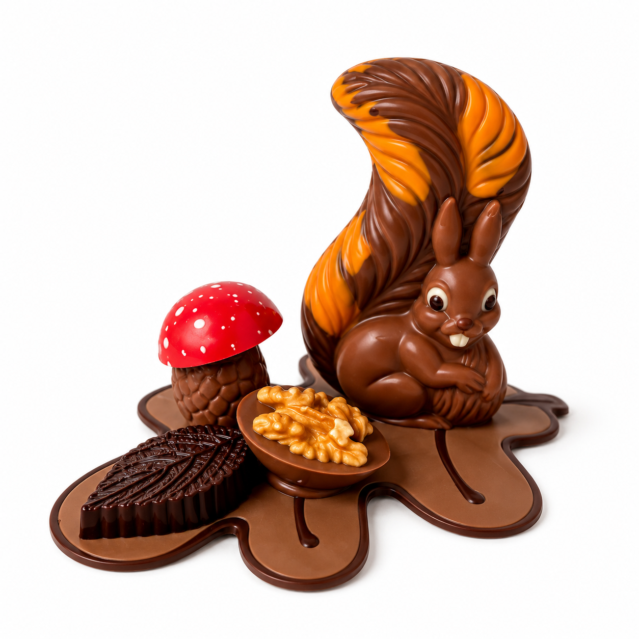Chocolade Herfst blad