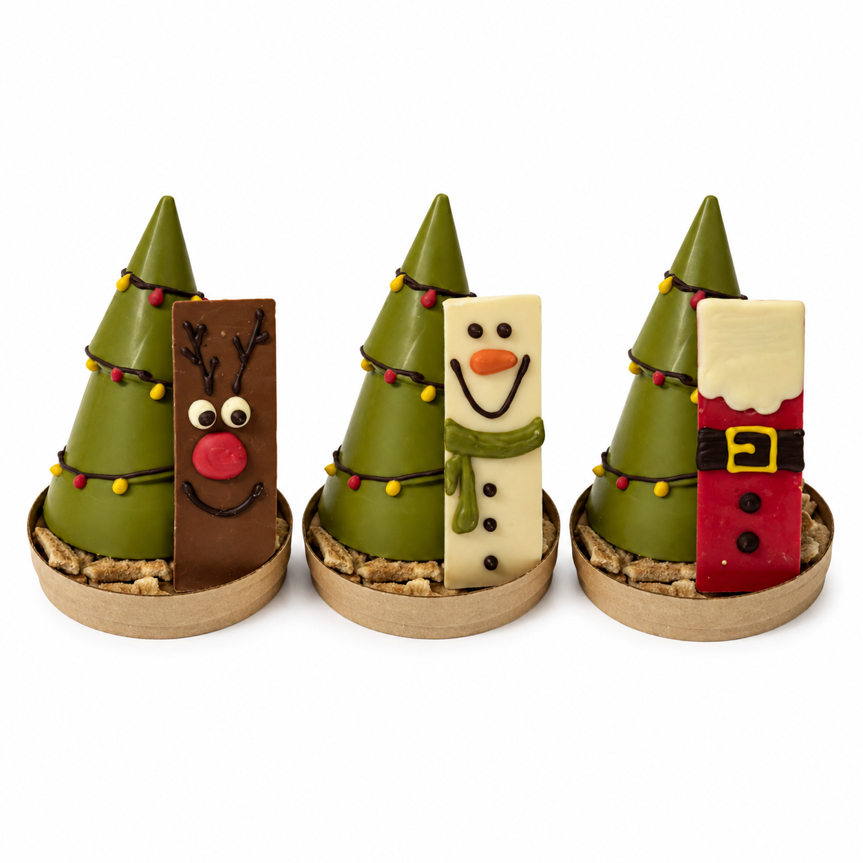 Chocolade Kerstboom met Reepje