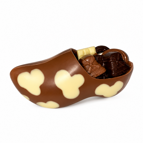 Gevulde Chocolade Klomp met Koeienvlekken