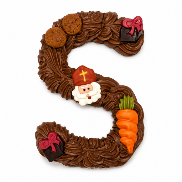 Chocoladeletter Luxe Handgespoten