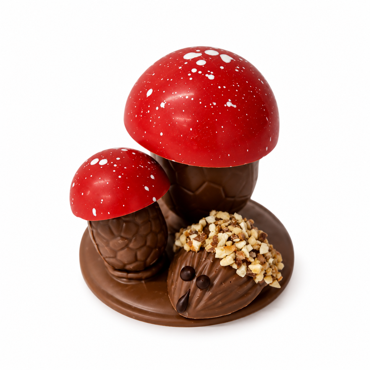 Chocolade Paddenstoel set