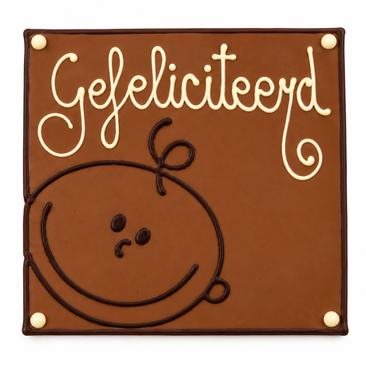 Chocolade Plaat Gefeliciteerd Baby