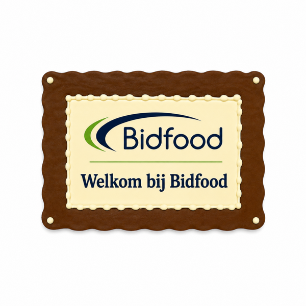 Logo  - Chocolade plaat A5