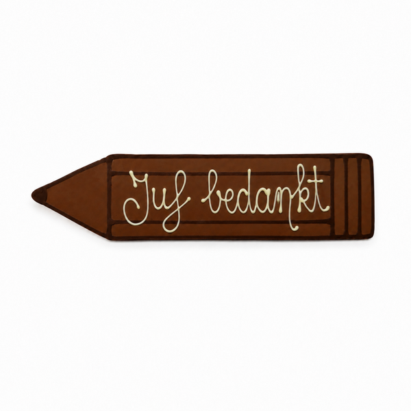 Chocolade Potlood – Juf Bedankt