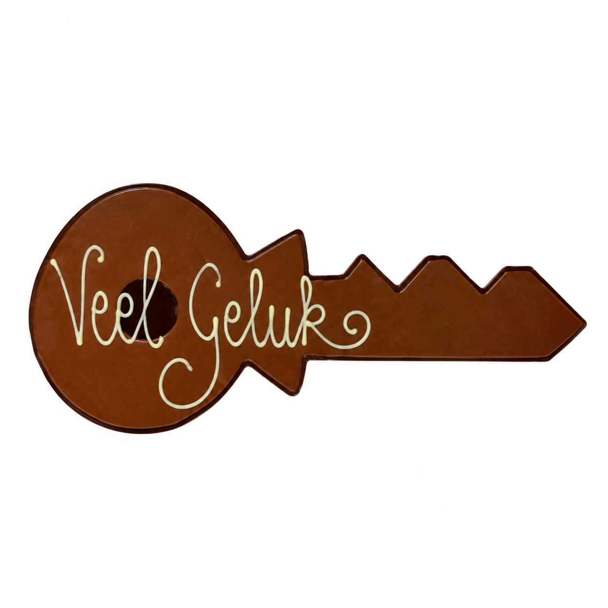 Chocolade Sleutel Veel Geluk