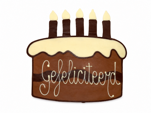 Chocolade Verjaardagstaart