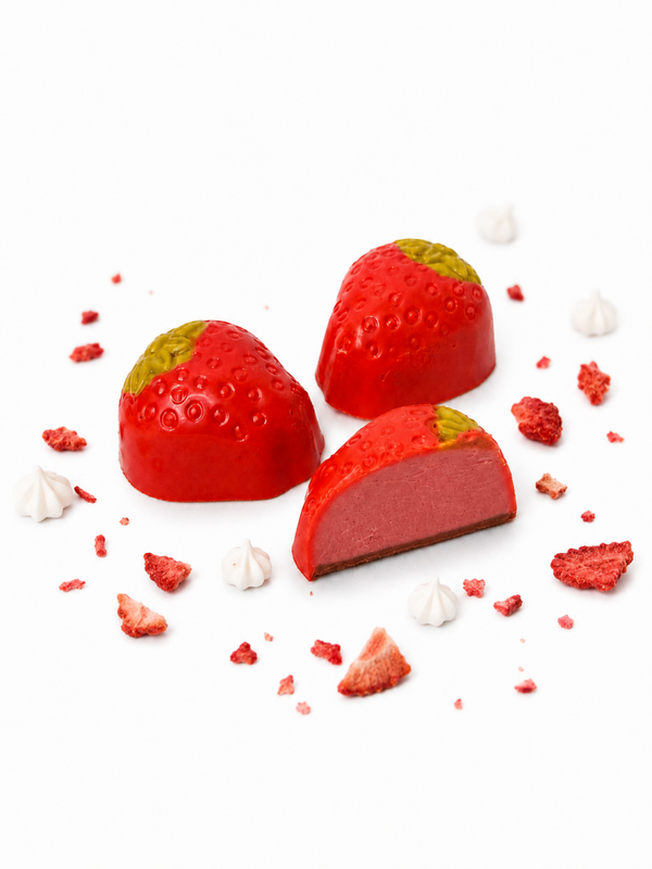 Luxe Aardbei Meringue Bonbons