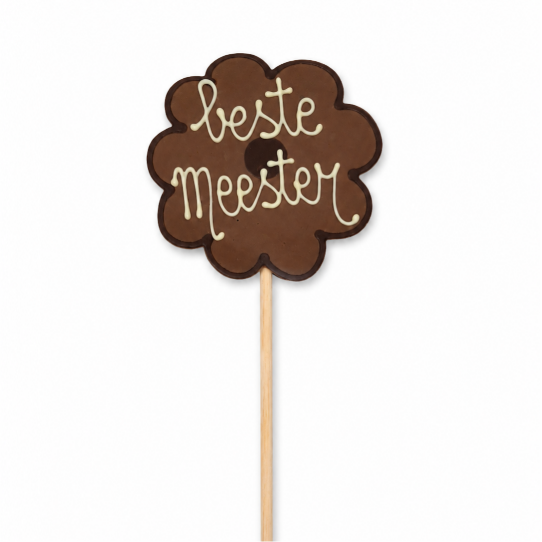 Chocolade Lolly Meester