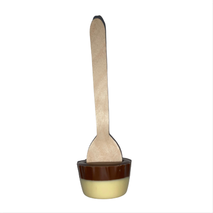 Wit/Melk - Chocolademelk lepel