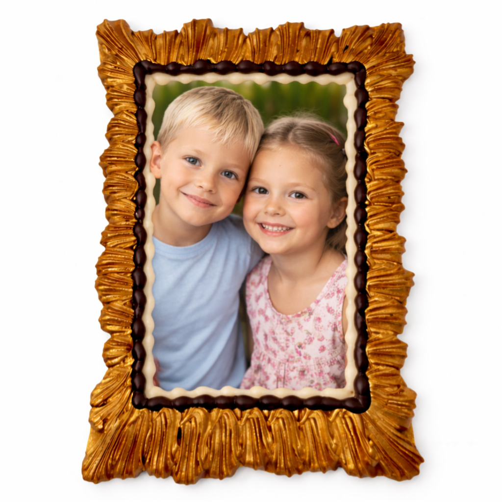 Chocolade Fotolijst met Jouw Foto