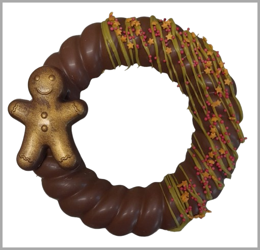 Kerstkrans - Chocolade