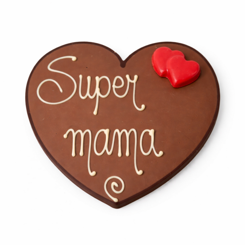 Chocolade Hart Mama – Super Mama