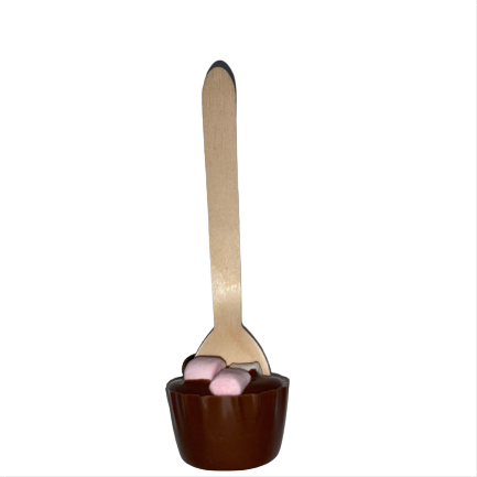Marshmallow - Chocolademelk lepel
