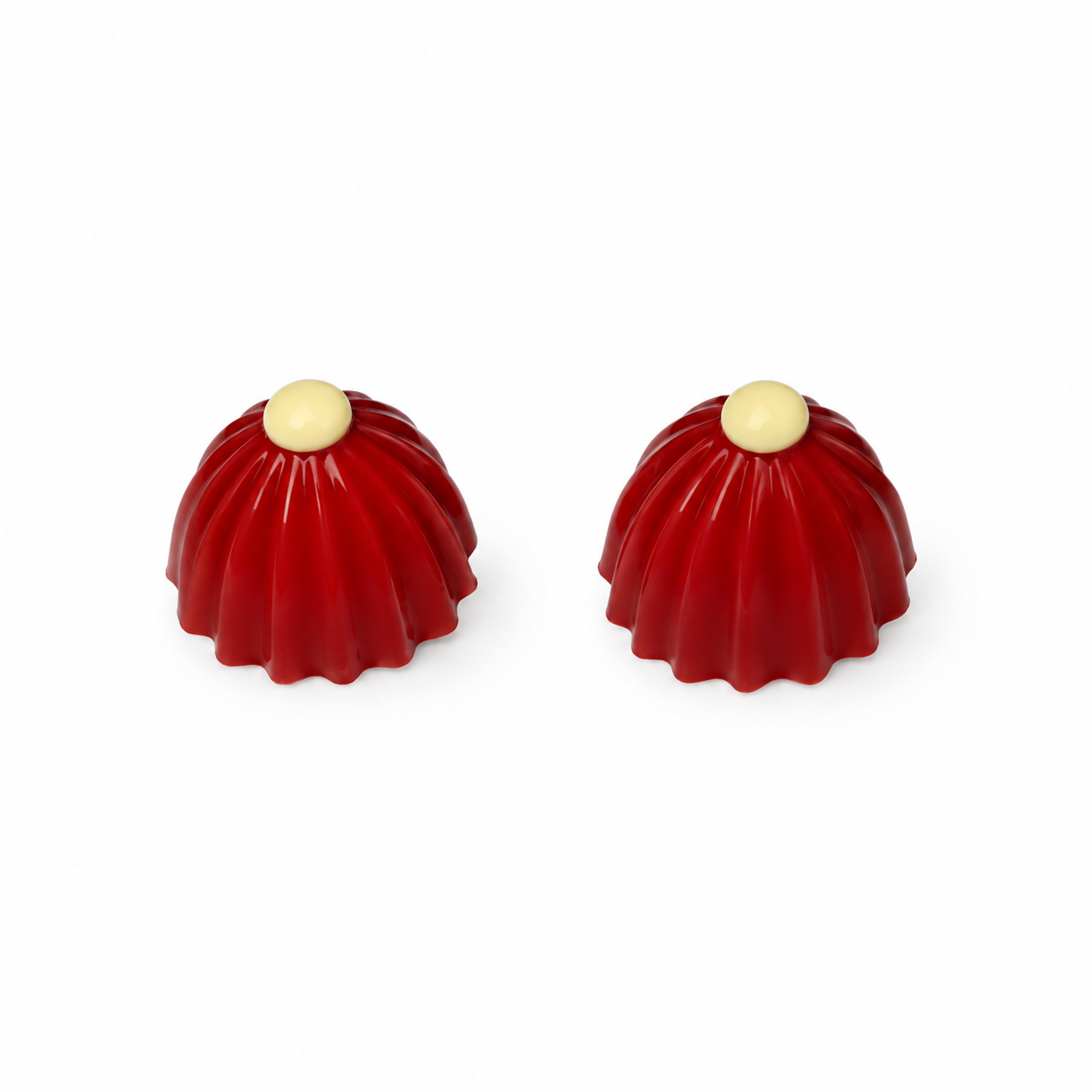 Kerstmuts  Bonbon met Vloeibare Karamel