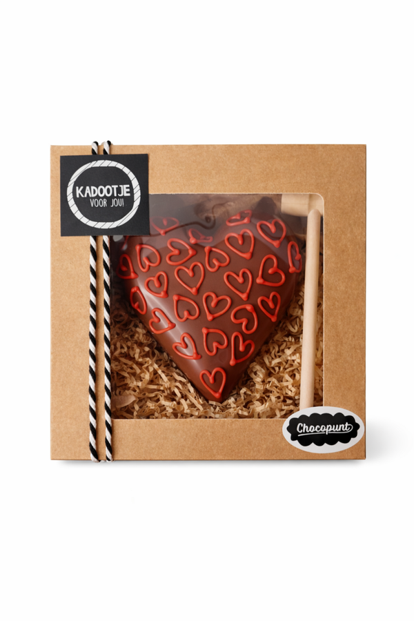 Chocolade Breekhart Voor Mama – Cadeaubox met Hamer