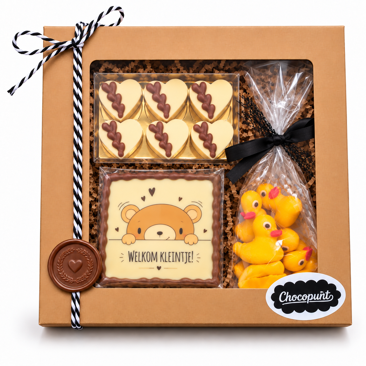 Luxe Chocolade Geschenkdoos Geboorte