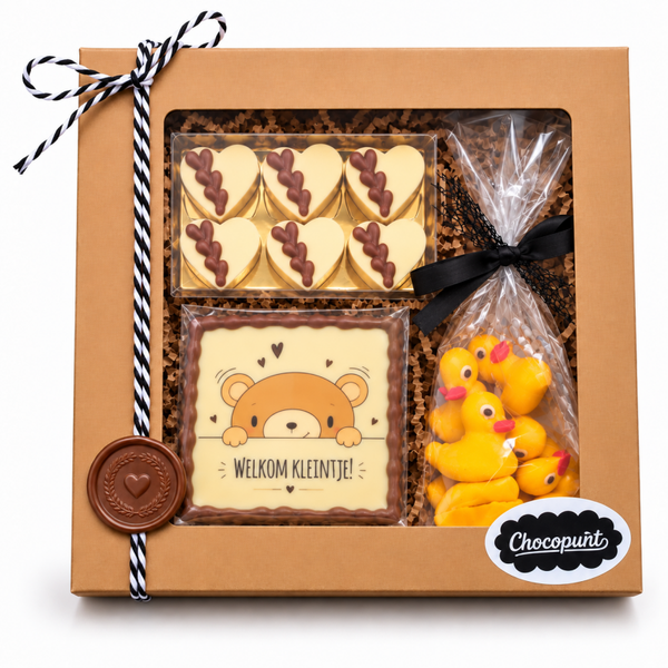 Luxe Chocolade Geschenkdoos Geboorte