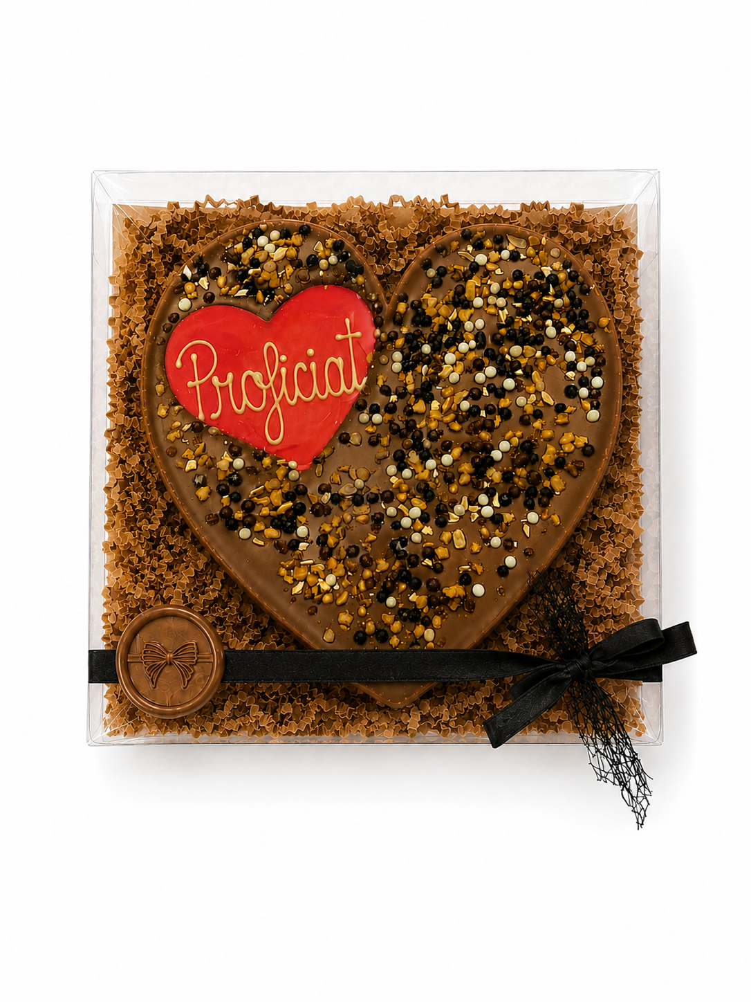 Chocolade Hart Proficiat – Stel Zelf Samen