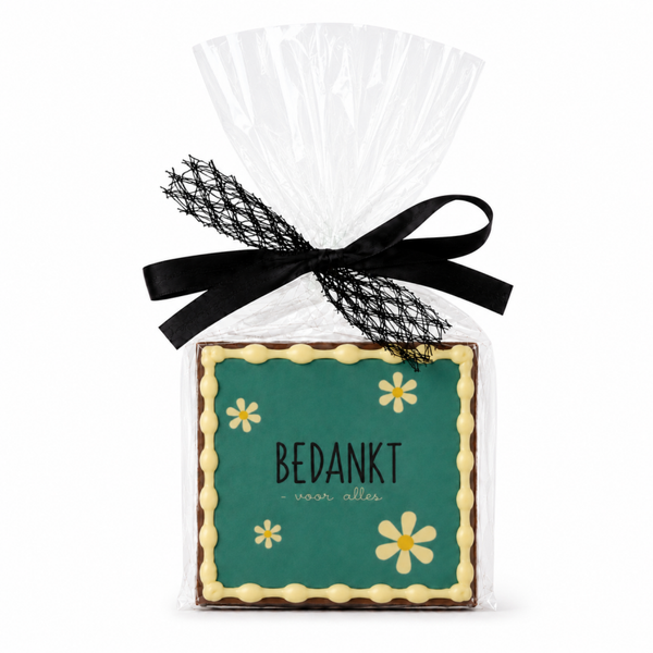 Chocolade Geschenkzakje Bedankt