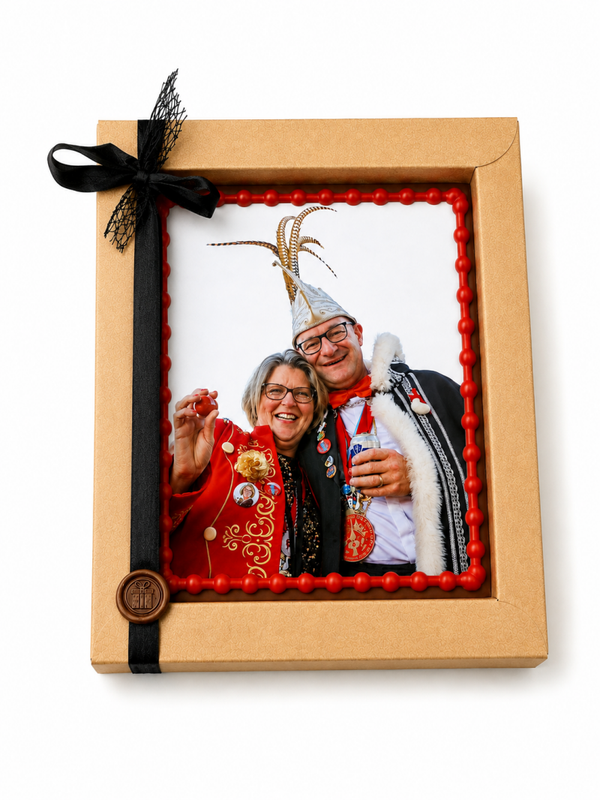 Chocolade Plaat in Doos met Eigen Foto