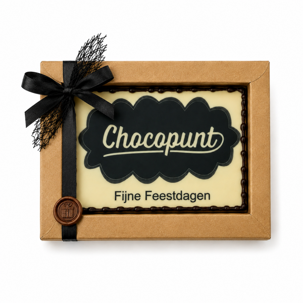 Chocolade Plaat  in Geschenkdoos met Eigen Logo