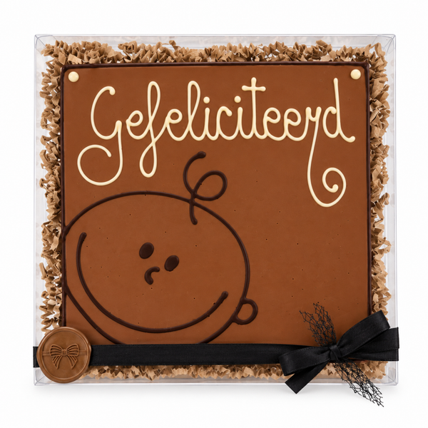 Chocolade Plaat Gefeliciteerd Baby