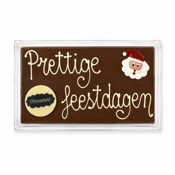 Chocolade Reep Kerst met Logo