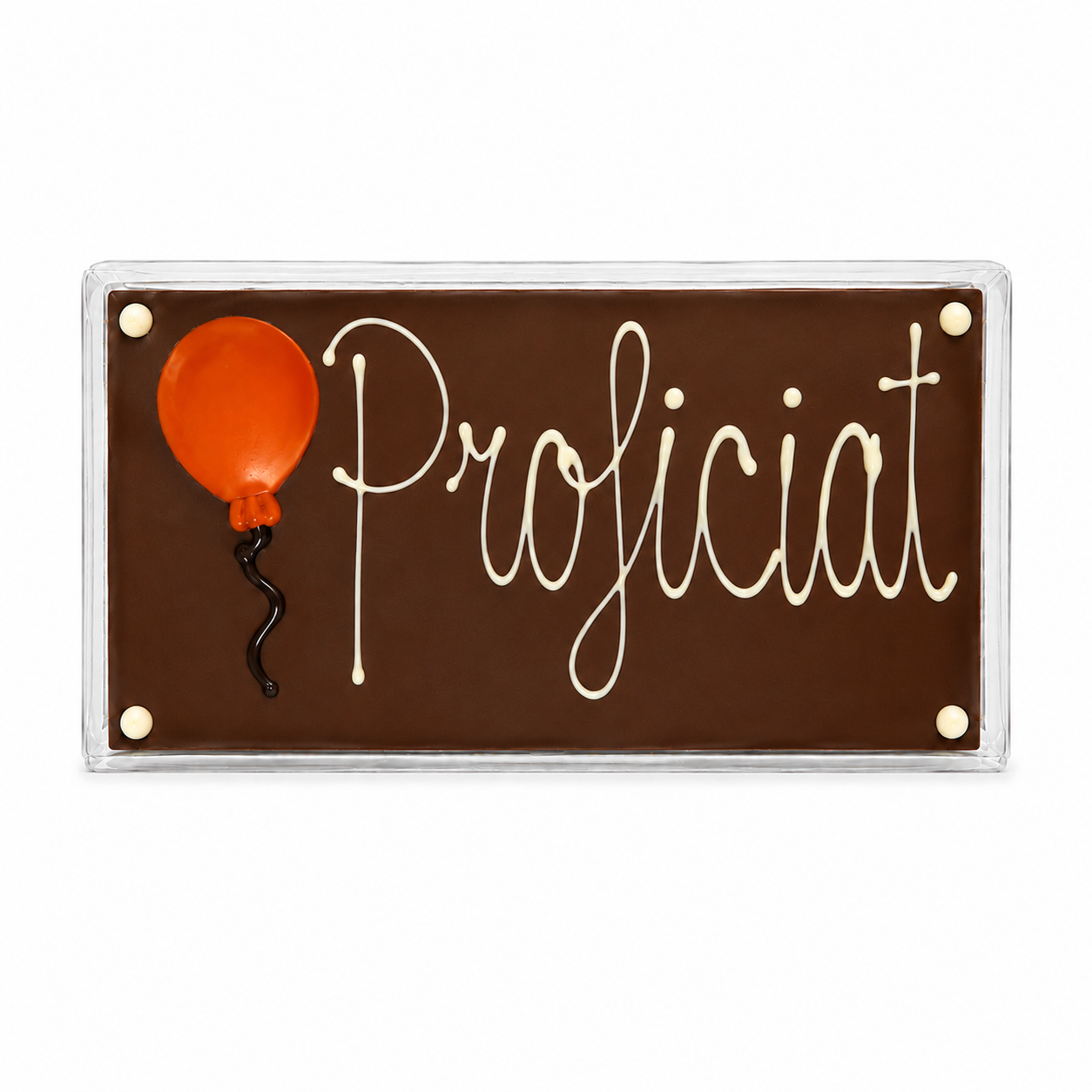 Chocolade Reep Proficiat