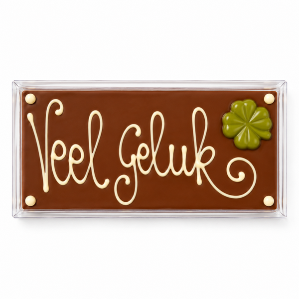 Chocolade Reep Veel Geluk