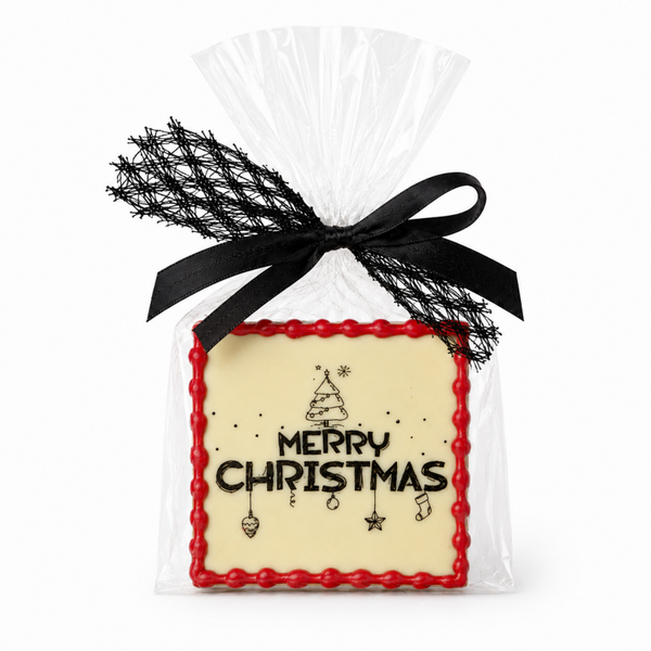 Chocolade Tegeltje Merry Christmas