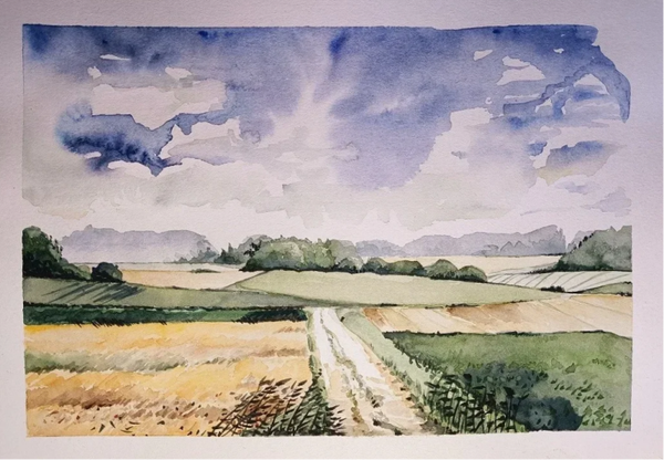 Aquarell/ Watercolour, A4