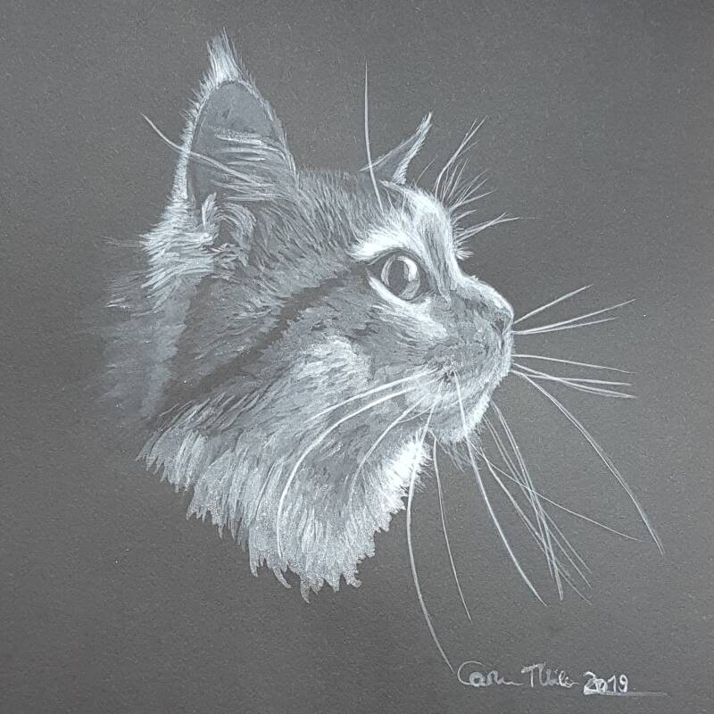 Acryl auf Papier, 21 x 29 cm