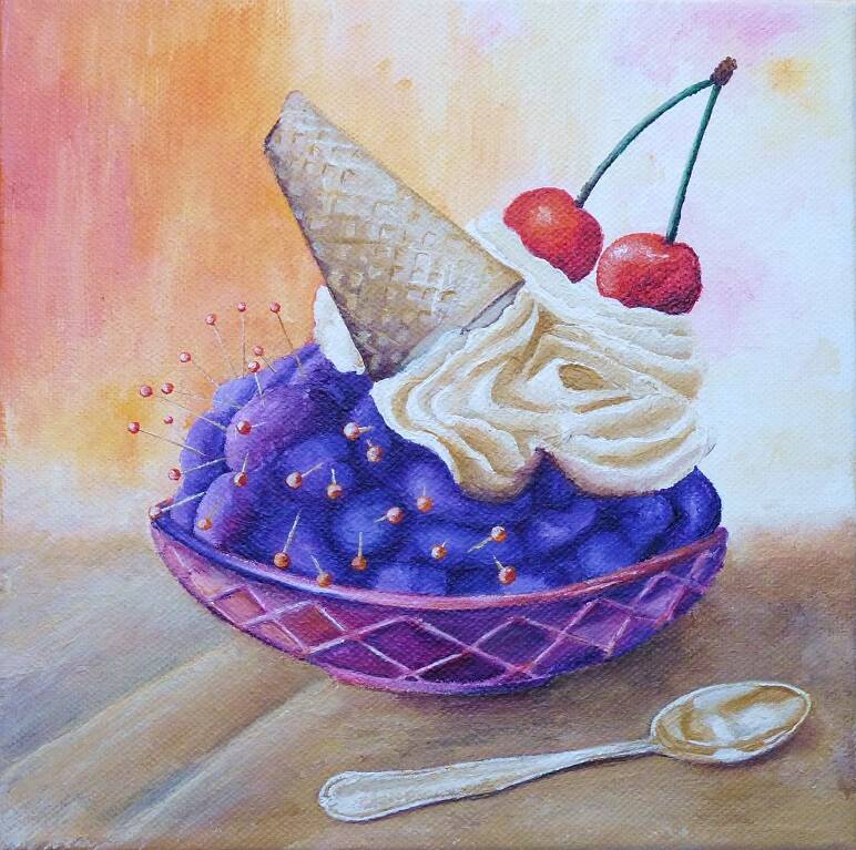 Kopfschmerzen kühlen, 20 x 20 cm