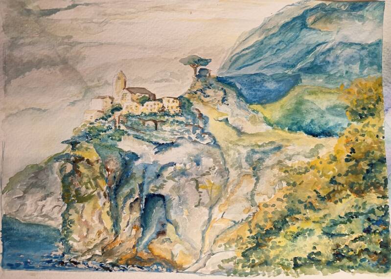 Ort an der Steinküste, A6