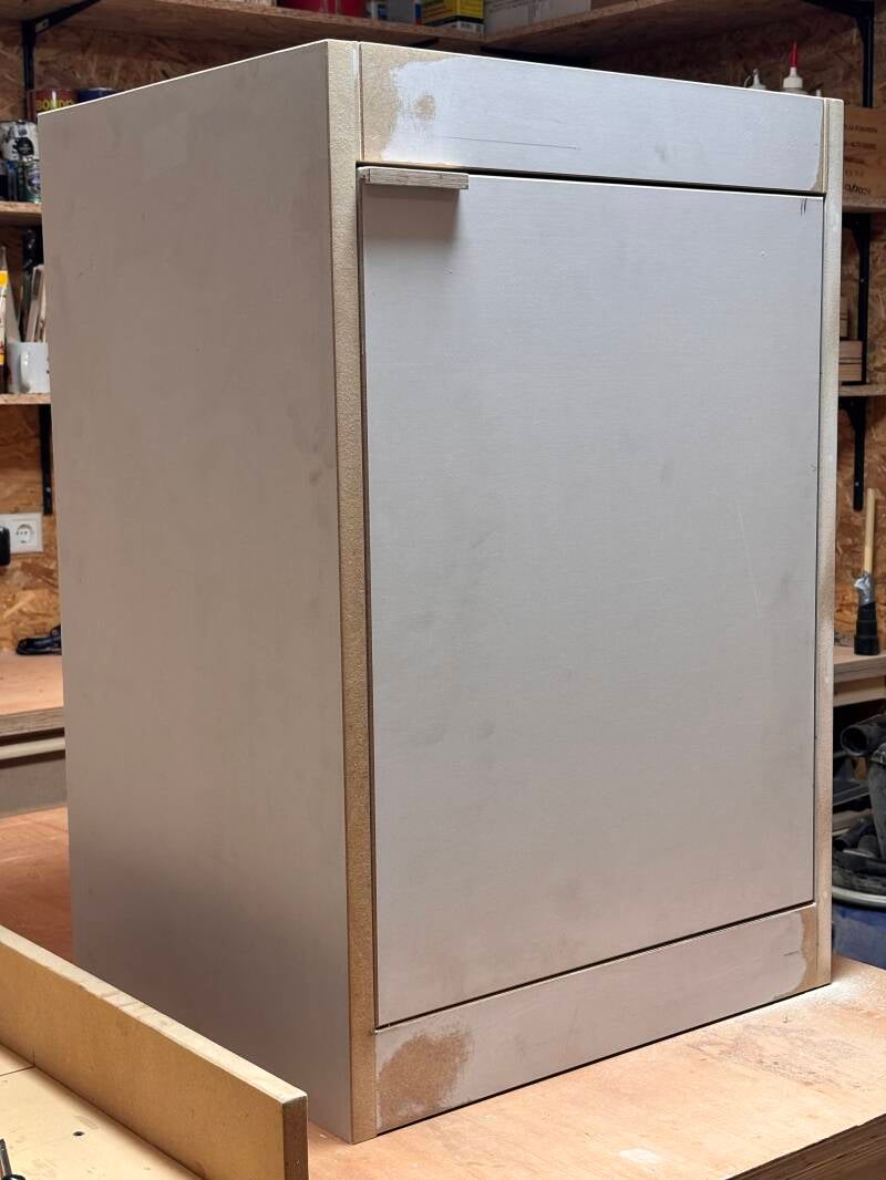 kast in aanbouw, look-a-like Pastoe