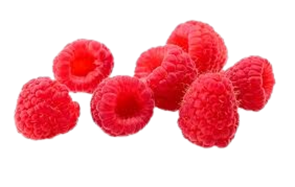 Frambozen bakjes 125 gram