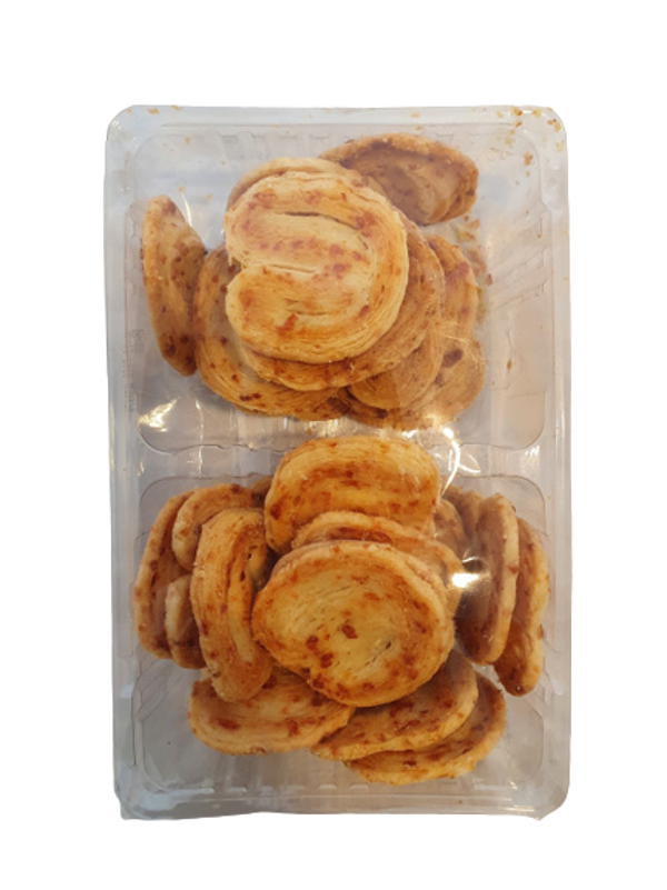 Kaasvlinders per bakje