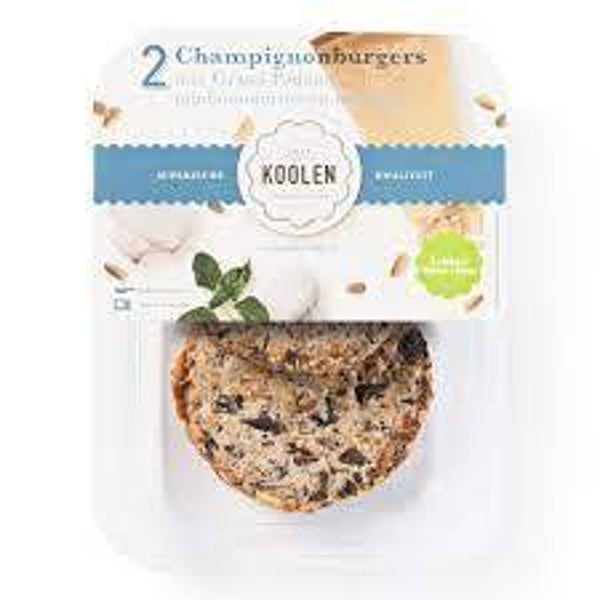 Champignonburger Italiaanse kaas