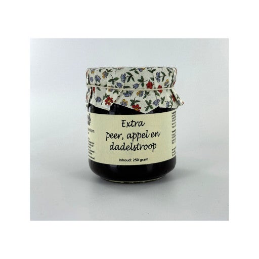 Theo van Woerkom Appelstroop Peer & Dadel 250 Gram