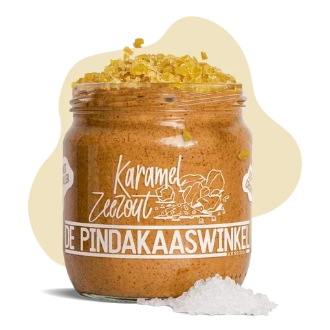Pindakaas Karamel Zeezout