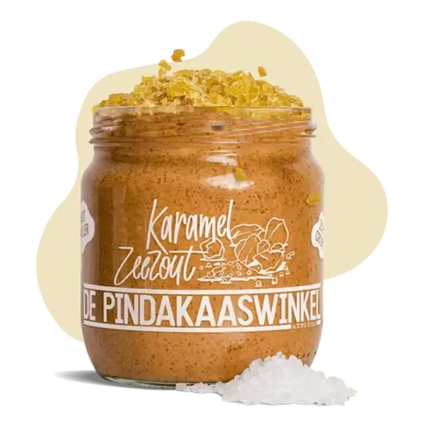 Pindakaas Karamel Zeezout