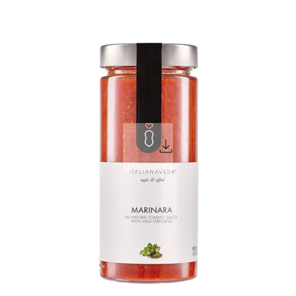 Natuurlijke Saus Marinara, met Wilde Oregano, 280g