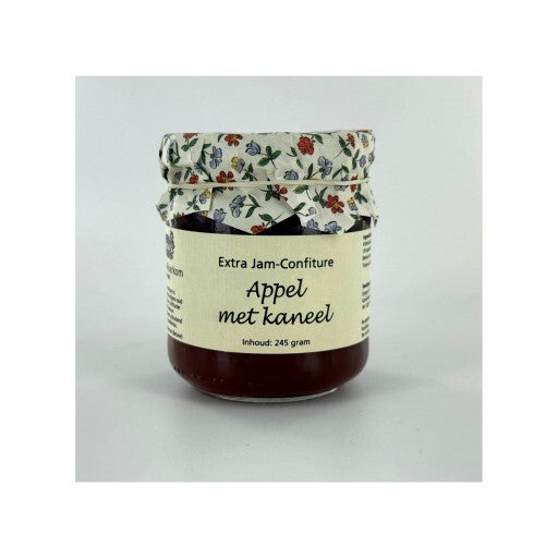 Appel kaneel confiture gebloemd 245 g