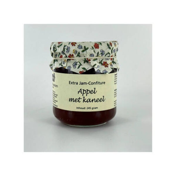 Appel kaneel confiture gebloemd 245 g