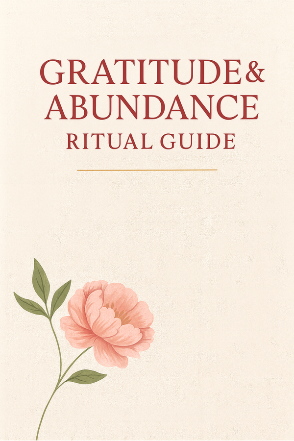 Gratitude & Abundance Ritual Guide