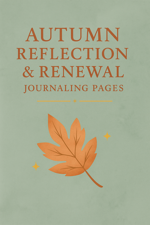 Autumn Reflection & Renewal Journaling Pages